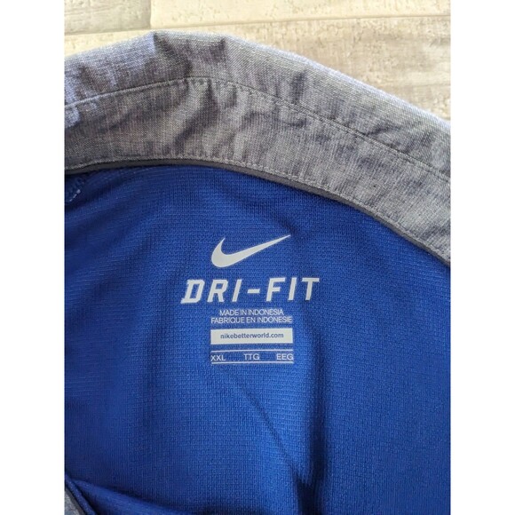 Florida Gators Nike Dri-Fit Polo Golf Mens XXL Blue College Football Sports A+ - Picture 8 of 12